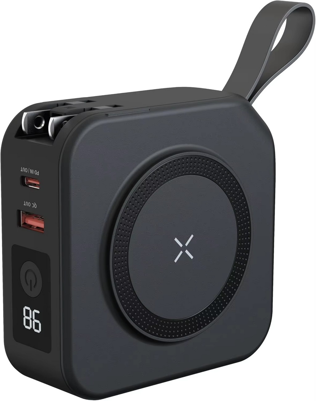 Five in one magnetic wireless power bank 22.5W portable power bank 10000mAh travel charger