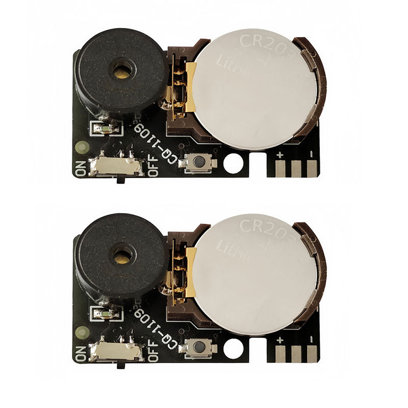 2X Cricket Noise Maker for Pranks, April Fool's Day Annoying Sound Gadget, Blue Buzz PCB Sound Device.