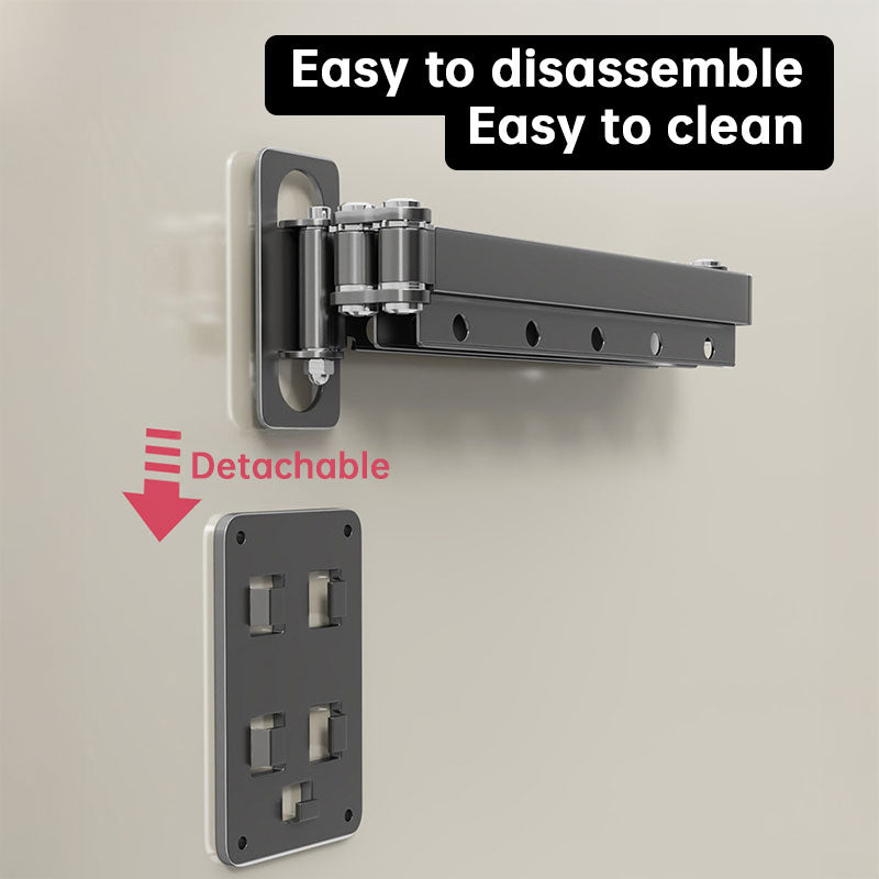 Foldable Shower Curtain Set, Invisible Waterproof Polyester Shower Divider, Retractable for Wet & Dry Zone Separation.