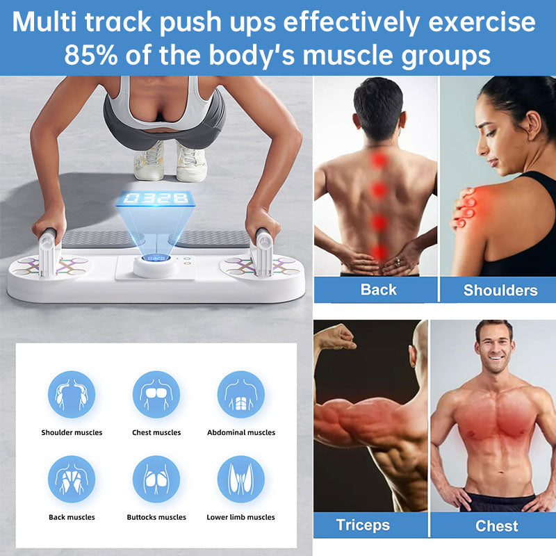 6-in-1 Multi-Function Home Gym Bench for Chest, Abs, Arms & Back Workout, All-in-One Strength Training Equipment