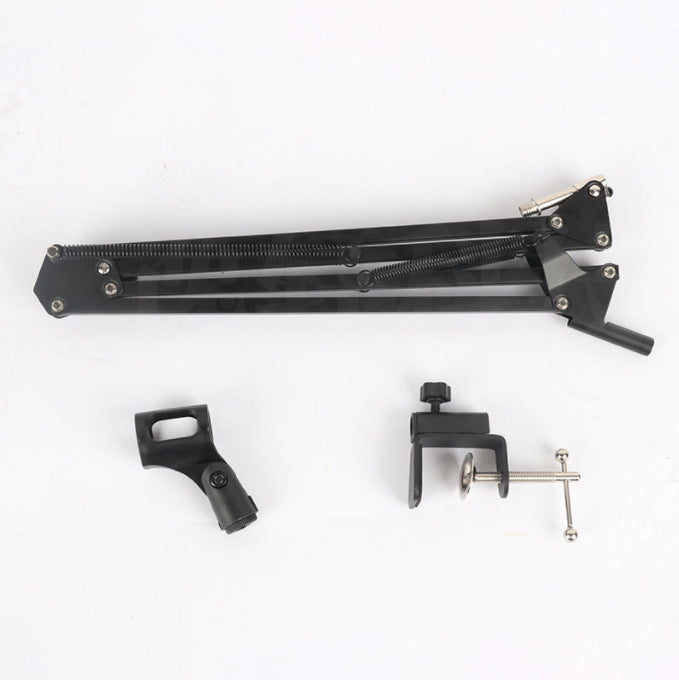 Desktop Microphone Stand Live Handheld Mic Holder Adjustable NB35 Boom Arm Microphone Bracket