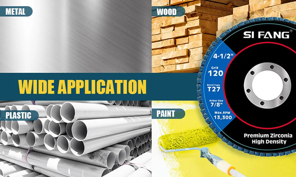 2/5/10pcs Flap Discs 115mm T27 Zirconia Grinding Wheels 40/60/80/120 Grit Professional Flap Discs Sanding For Angle Grinder