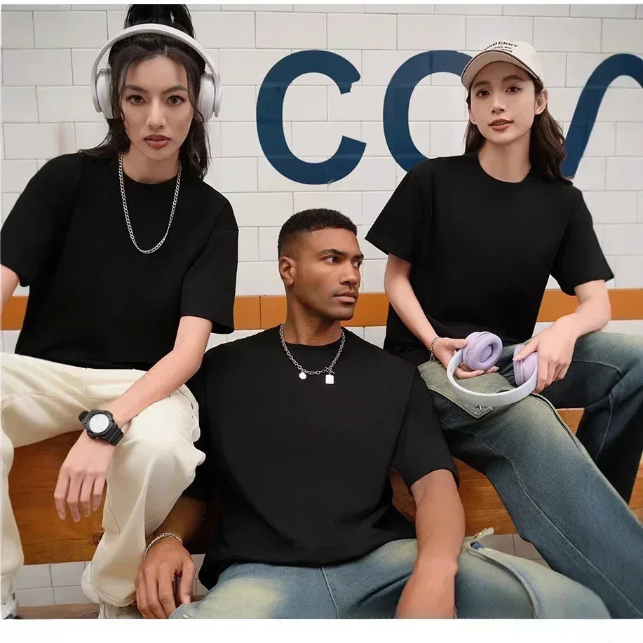 2025 New Summer Biker Drinking Beer Skull Graphic Men's Cotton T-Shirt Punk Rock Streetwear Vintage Halloween Party Casual HOT