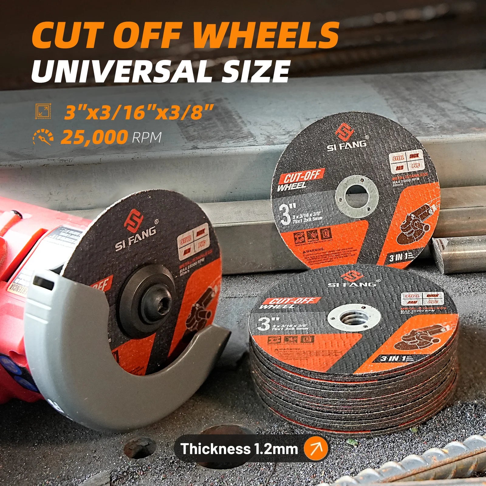 3 Inch Resin Circular Saw Blade Grinding Wheel 76mm Cutting Discs for Angle Grinder Wood Metal Sanding Cutting Tools Attachment