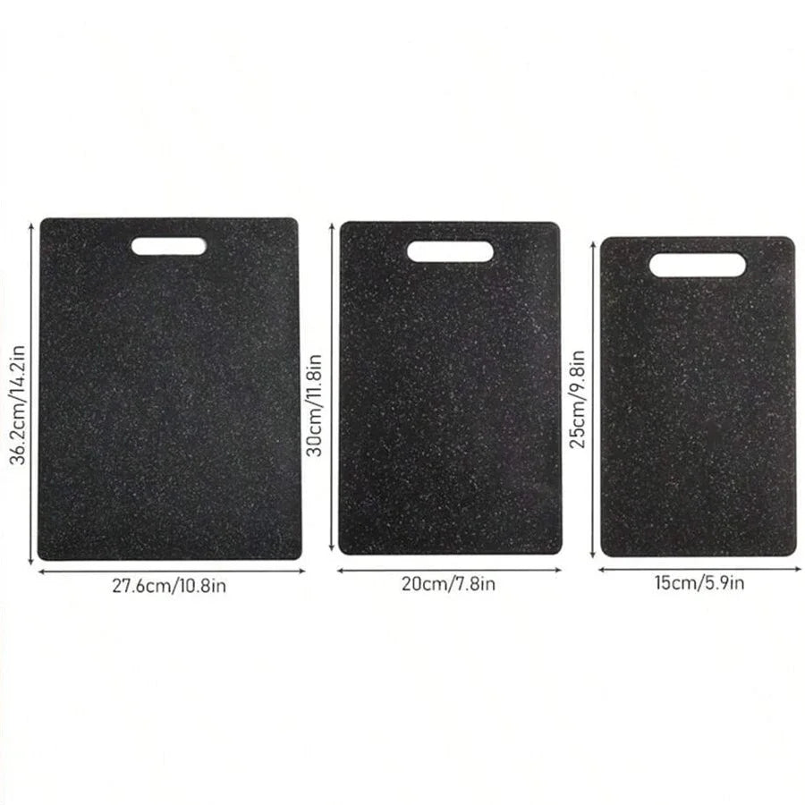 Marble Texture PP Cutting Board Antibacterial and Mildew Cutting Board Kitchen Vegetable Cutting Board Dishwasher Safe