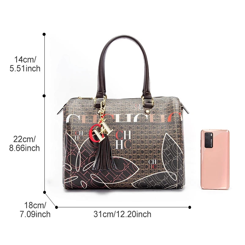 Fashionable and Luxury Design Spring 2024 New Women's Handbag Jacquard Colorful Women's Commuting Crossbody Bag