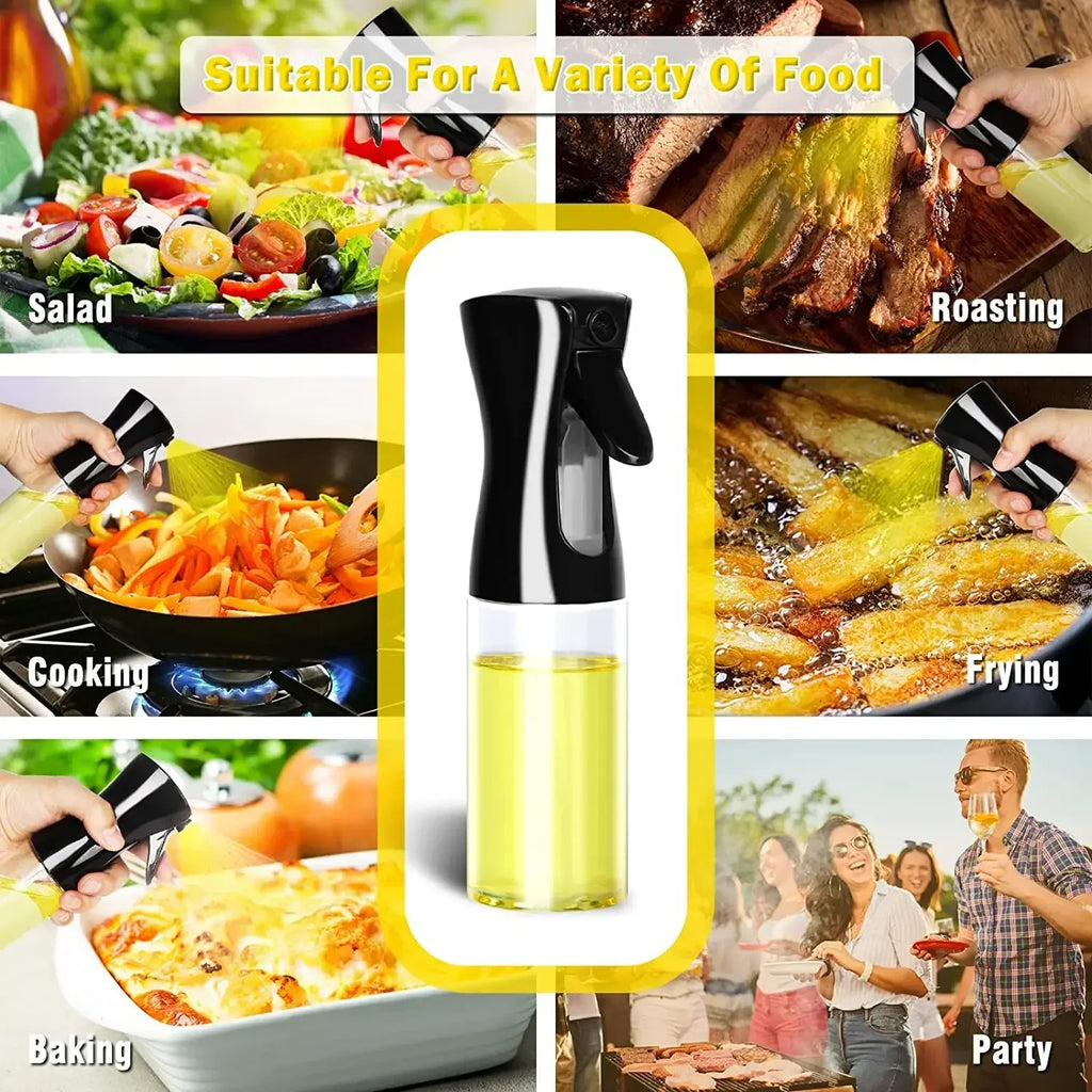 200/300/500ml Olive Oil Spray Bottle Cooking Dispenser Camping, Baking, Vinegar, Soy sauce, Spray Containers