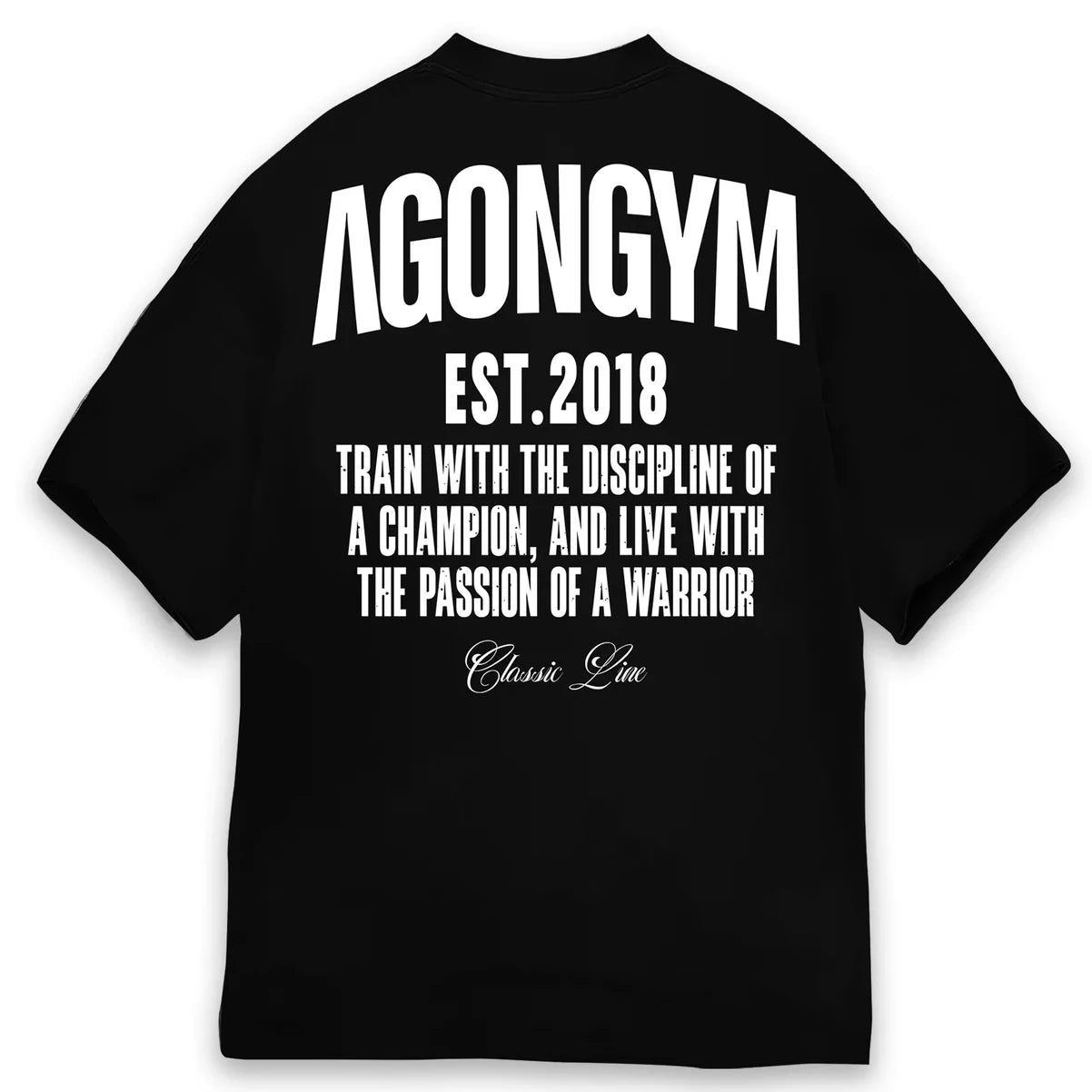 AGONGYM New Fashion Trend Men T-shirt Sports Cotton Short Sleeves Loose Shirts Bodybuilding Fitness Comfortable Slim Fit Tee Top