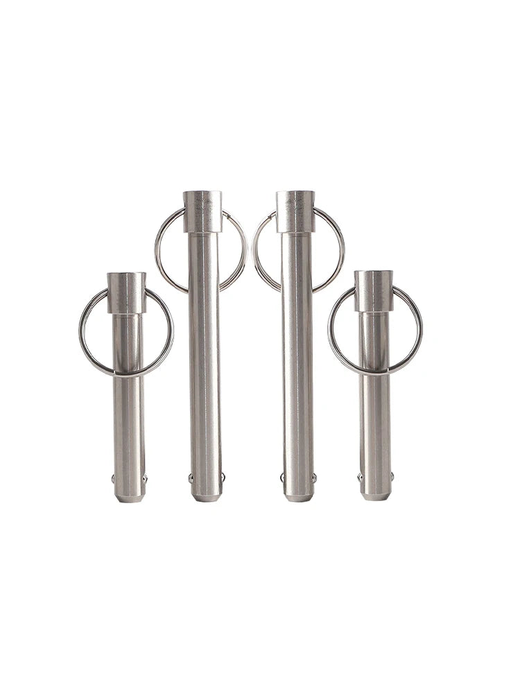 Dia 5/10/14/20/25mm Quick Release Locating Pins QX114 Stainless Steel Spring Ball Head Locking Pin With Pull Ring Ball Lock Pin