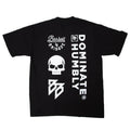 Clearance Sale BARBELL Men Running Sport Cotton T-shirt Gym Fitness Skull Print Shirt Summer Jogging Training Tee Tops