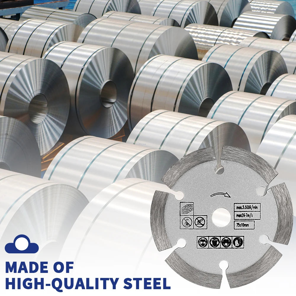 3 Inch Resin Circular Saw Blade Grinding Wheel 76mm Cutting Discs for Angle Grinder Wood Metal Sanding Cutting Tools Attachment