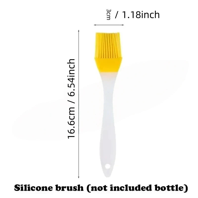 Kitchen Oil Spray Bottle Cooking Olive Oil Sprayer 200/300/500ML Pneumatic Spray Bottle Fitness Barbecue Spray Oil Dispenser